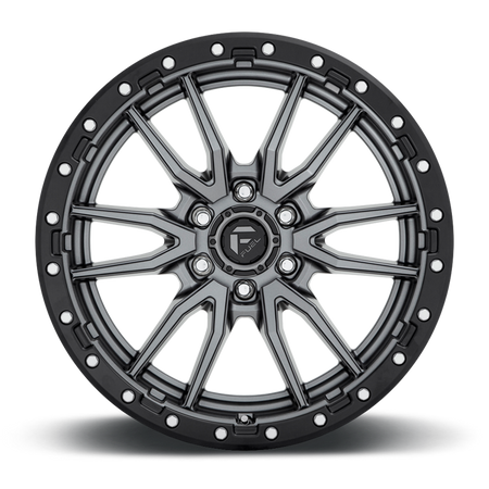 Felga aluminiowa D680 Rebel 6 Anthracite Center/Black Lip Fuel