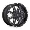Felga aluminiowa D538 Maverick Matte Black Milled Fuel