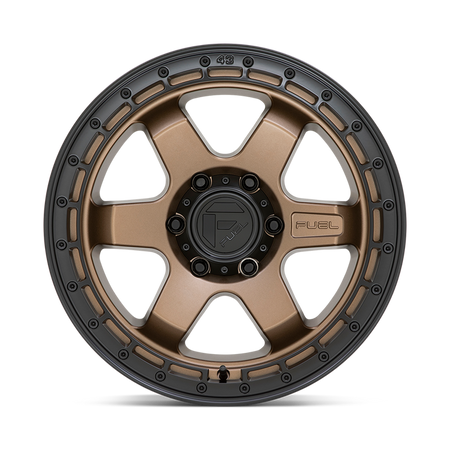 Felga aluminiowa D751 Block Matte Bronze W/ Black Ring Fuel
