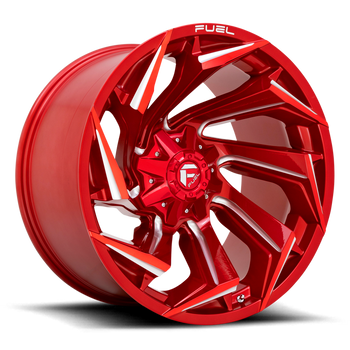 Felga aluminiowa D754 Reaction Candy RED Milled Fuel