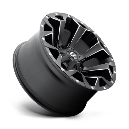 Felga aluminiowa D546 Assault Matte Black Milled Fuel