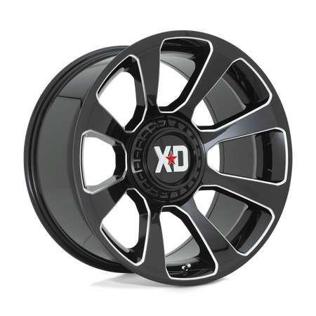 Felga aluminiowa XD854 Reactor Gloss Black Milled XD Series