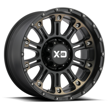 Felga aluminiowa XD829 Hoss II Satin Black Mach W/ Dark Tint XD Series