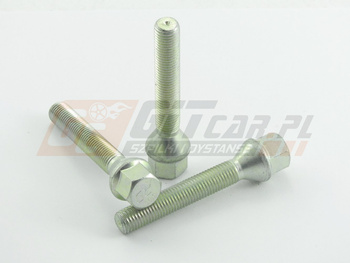 Śruby do felg M12x1,5x65mm stożek klucz 17