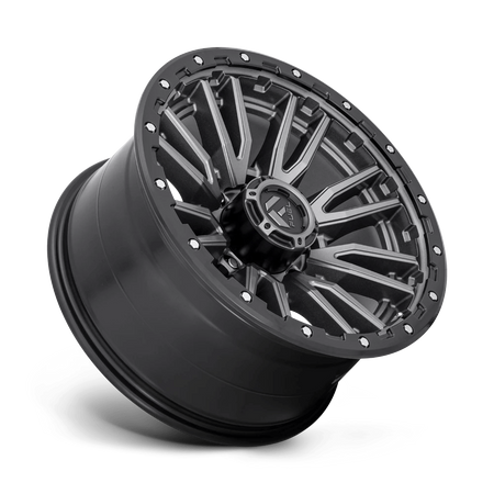 Felga aluminiowa D680 Rebel Matte GUN Metal Black Bead Ring Fuel