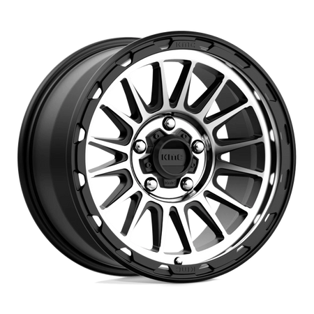 Felga aluminiowa KM542 Impact Satin Black Machined KMC