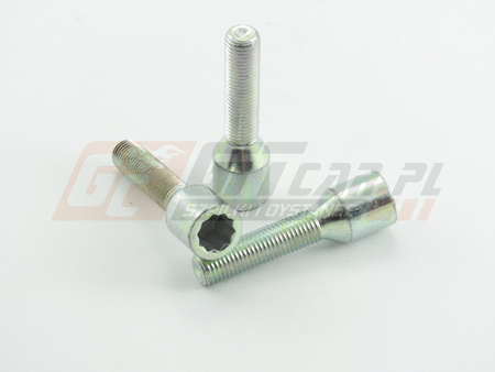 Śruby do felg wąskootorowych M12x1,5x45mm stożek TORX