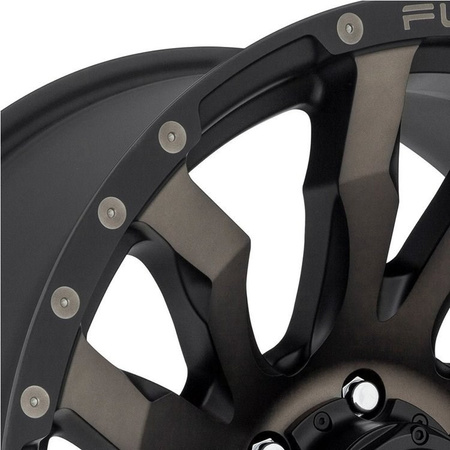 Felga aluminiowa D674 Blitz Matte Black/Double Dark Tint Fuel