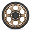 Felga aluminiowa KM541 Dirty Harry Matte Bronze W/ Black LIP KMC