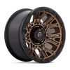 Felga aluminiowa D826 Traction Matte Bronze W/ Black Ring Fuel