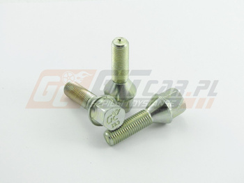 Śruby do felg M12x1,5x35mm stożek klucz 17