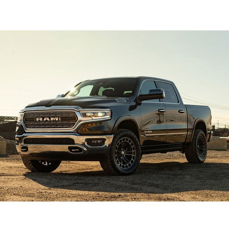 Felga aluminiowa D720 Heater Matte Black/Double Dark Tint Machined Fuel