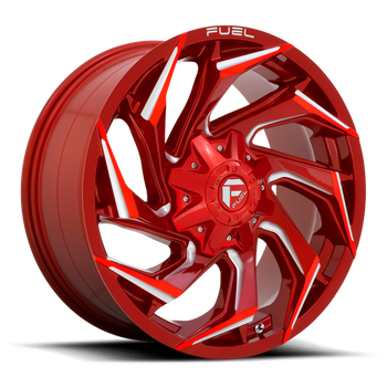 Felga aluminiowa D754 Reaction Candy RED Milled Fuel