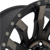 Felga aluminiowa D674 Blitz Matte Black/Double Dark Tint Fuel
