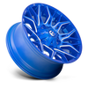 Felga aluminiowa D770 Twitch Anodized Blue Milled Fuel