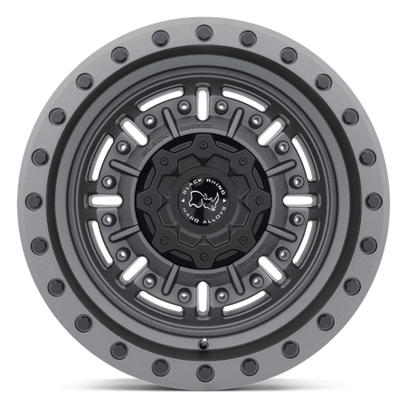 Felga aluminiowa Textured Matte Gunmetal Abrams Black Rhino