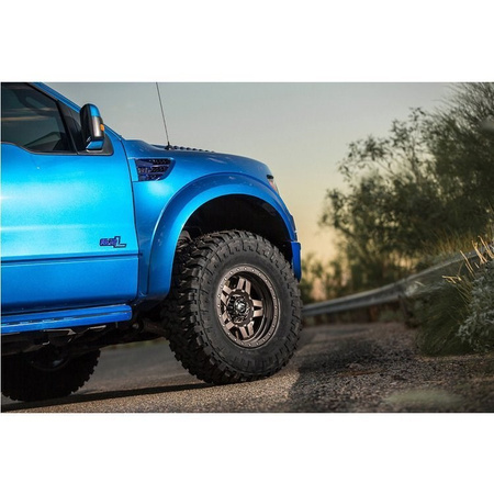 Felga aluminiowa D558 Anza Matte Gunmetal/Black Bead Ring Fuel