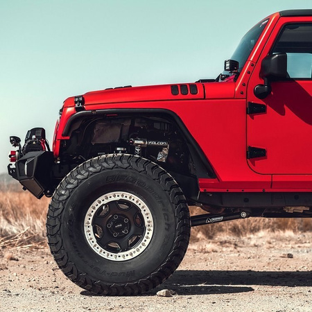 Felga aluminiowa KM233 Hex Satin Black Beadlock KMC