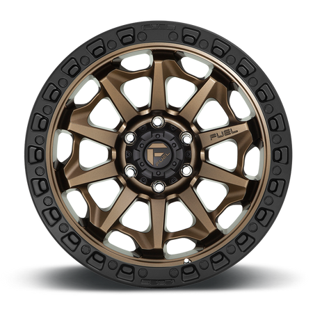 Felga aluminiowa D696 Covert Matte Bronze Black Bead Ring Fuel