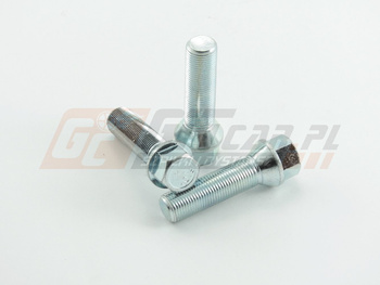 Śruby do felg M14x1,25x33mm stożek klucz 17