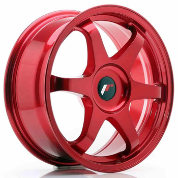JR Wheels JR3 17x7 ET40-42 BLANK Platinum Red