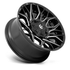 Felga aluminiowa D769 Twitch Glossy Black Milled Fuel