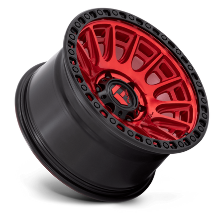 Felga aluminiowa D834 Cycle Candy RED W/ Black Ring Fuel