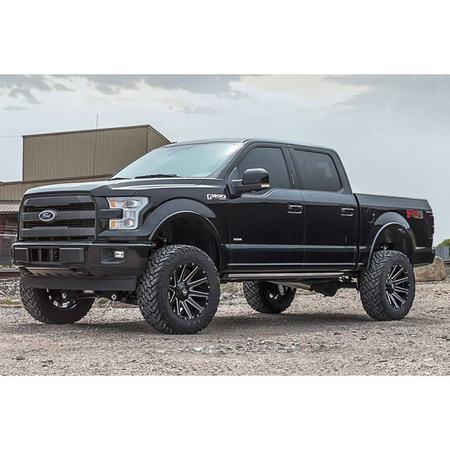 Felga aluminiowa D616 Contra Matte Black Milled Fuel