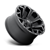 Felga aluminiowa D546 Assault Matte Black Milled Fuel