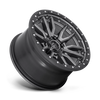 Felga aluminiowa D680 Rebel Matte GUN Metal Black Bead Ring Fuel