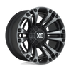 Felga aluminiowa XD851 Monster 3 Satin Black W/ Gray Tint XD Series