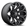 Felga aluminiowa D546 Assault Matte Black Milled Fuel