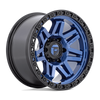 Felga aluminiowa D813 Syndicate Dark Blue W/ Black Ring Fuel