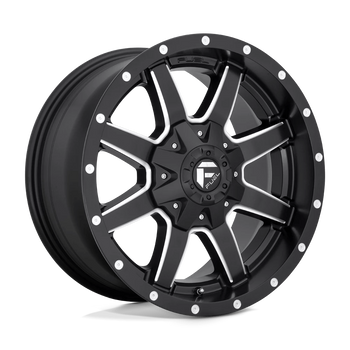 Felga aluminiowa D538 Maverick Matte Black Milled Fuel