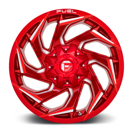 Felga aluminiowa D754 Reaction Candy RED Milled Fuel