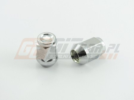 Nakrętka kryta M12x1,5x35mm stożek k.21 chrom