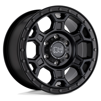 Felga aluminiowa Matte Black W/ Gunmetal Bolts Midhill Black Rhino