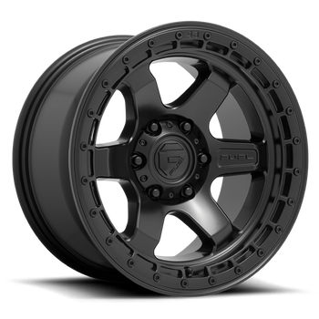Felga aluminiowa D750 Block Matte Black/Black Ring Fuel