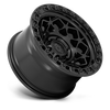 Felga aluminiowa D786 Unit Matte Black W/ Matte Black Ring Fuel