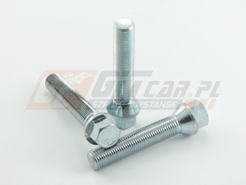 Śruby do felg M14x1,5x65mm stożek klucz 17