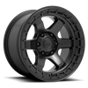 Felga aluminiowa D750 Block Matte Black/Black Ring Fuel