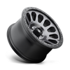 Felga aluminiowa D601 Vector Matte GUN Metal Black Bead Ring Fuel