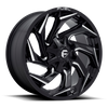 Felga aluminiowa D753 Reaction Gloss Black Milled Fuel