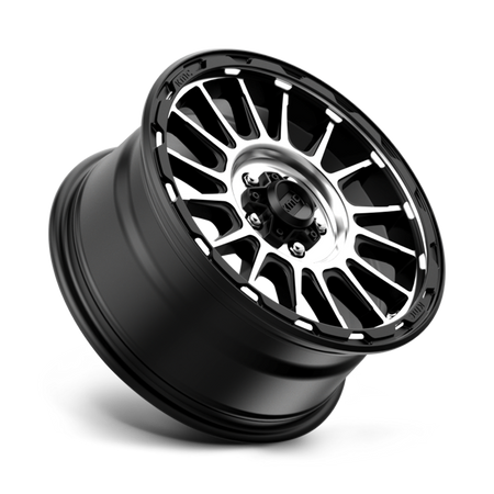 Felga aluminiowa KM542 Impact Satin Black Machined KMC