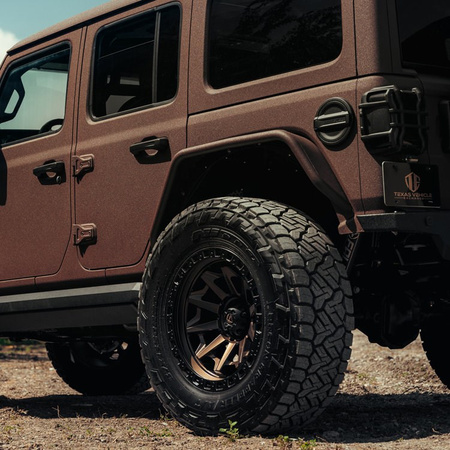 Felga aluminiowa D696 Covert Matte Bronze/Black Bead Ring Fuel