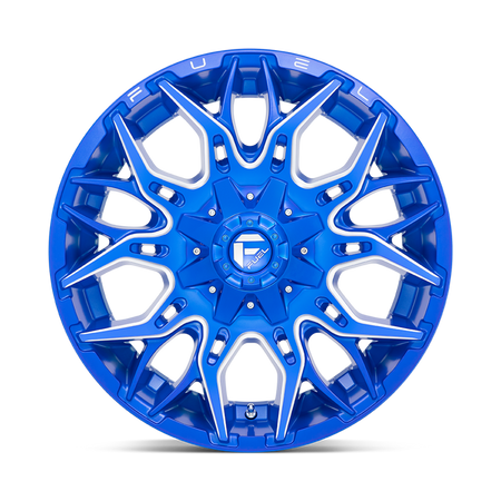 Felga aluminiowa D770 Twitch Anodized Blue Milled Fuel