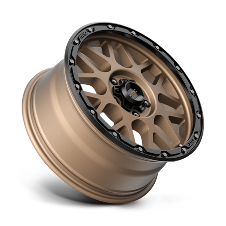Felga aluminiowa KM535 Grenade Off-road Matte Bronze W/ Matte Black LIP KMC