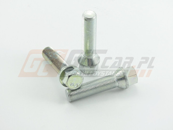 Śruba do felg M14x1,25x45mm stożek klucz 17