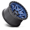 Felga aluminiowa D813 Syndicate Dark Blue W/ Black Ring Fuel
