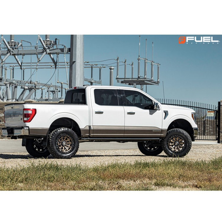 Felga aluminiowa D696 Covert Matte Bronze/Black Bead Ring Fuel